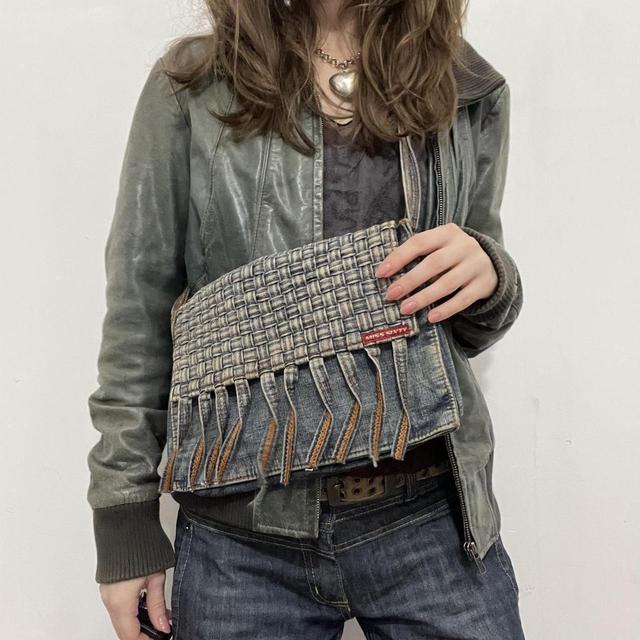 Miss sixty woven denim bag