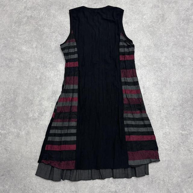 Patchwork grunge tech dress