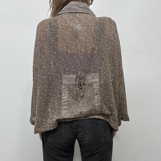 Sheer slouchy archival jacket
