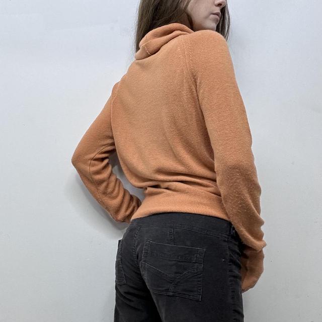 Vintage Dior knitted polo neck jumper