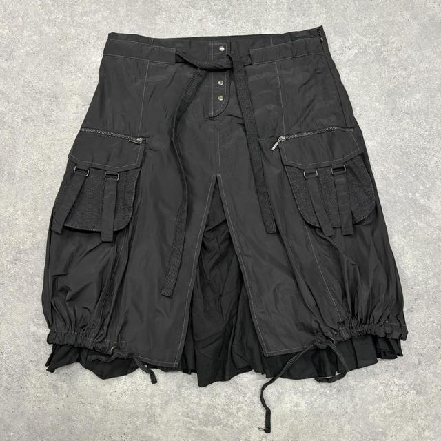 Grunge puff cargo grunge skirt
