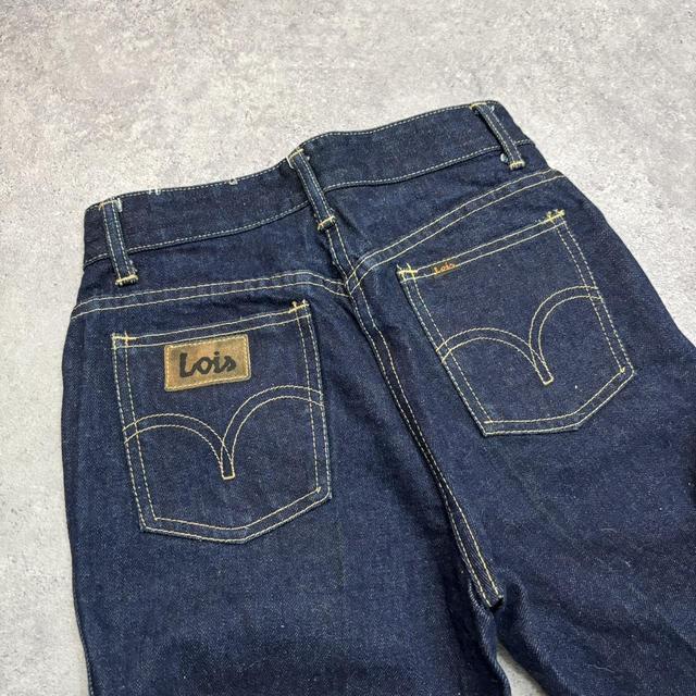 Dark wash salvage jeans