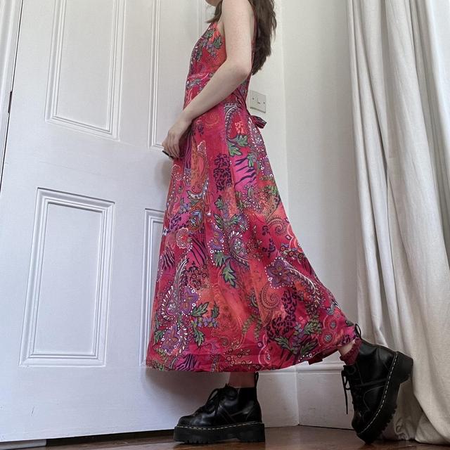 Paisley floral summer dress