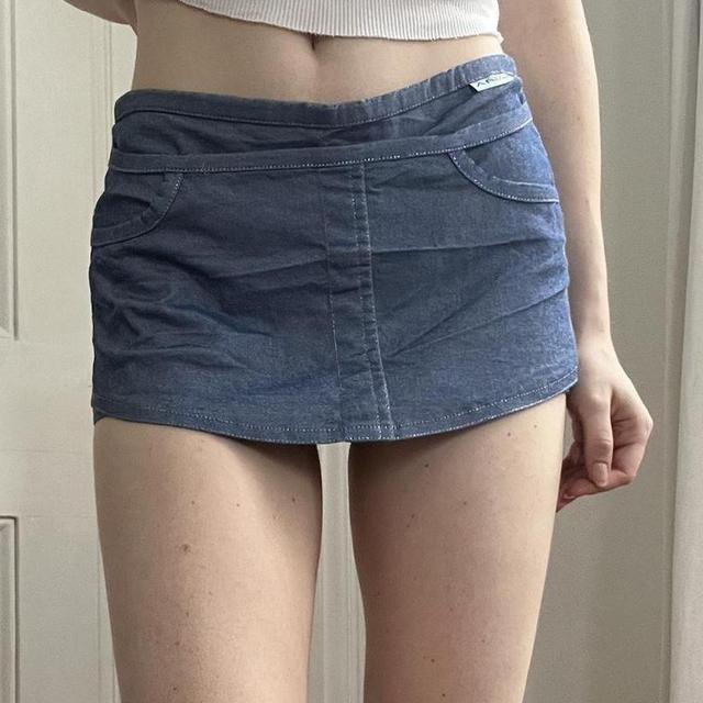 Denim Mini skort