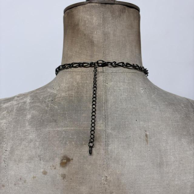 Gothic grunge chain necklace