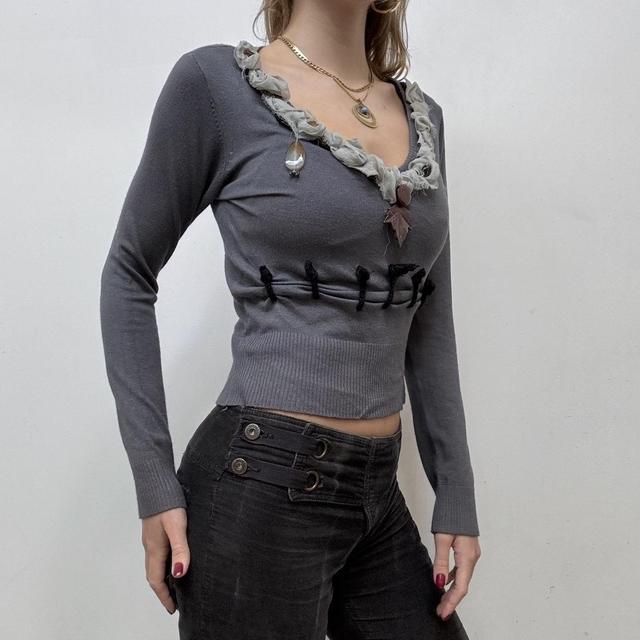 Fairy beaded silk jumper