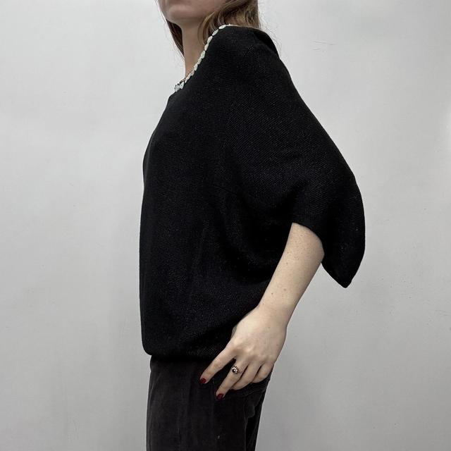 Slouchy oversized knit jumper