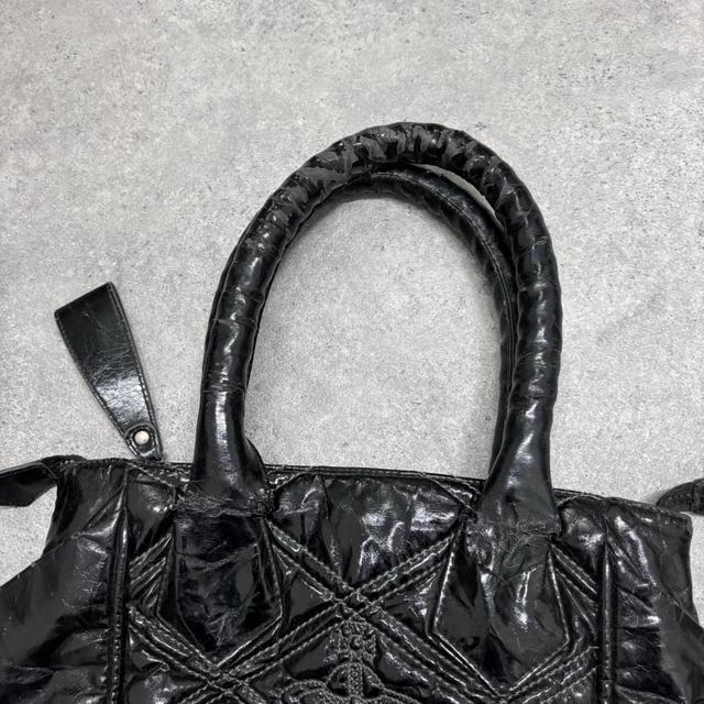 Black vivienne westwood shoulder bag