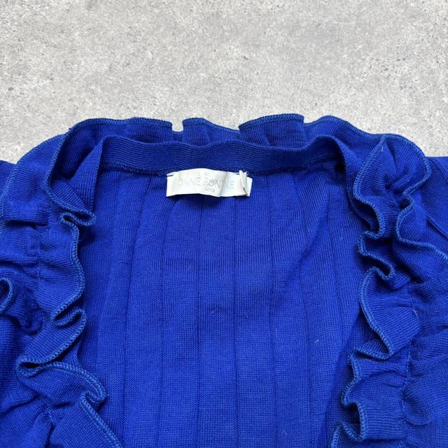 Anne fontaine ruffle cardigan