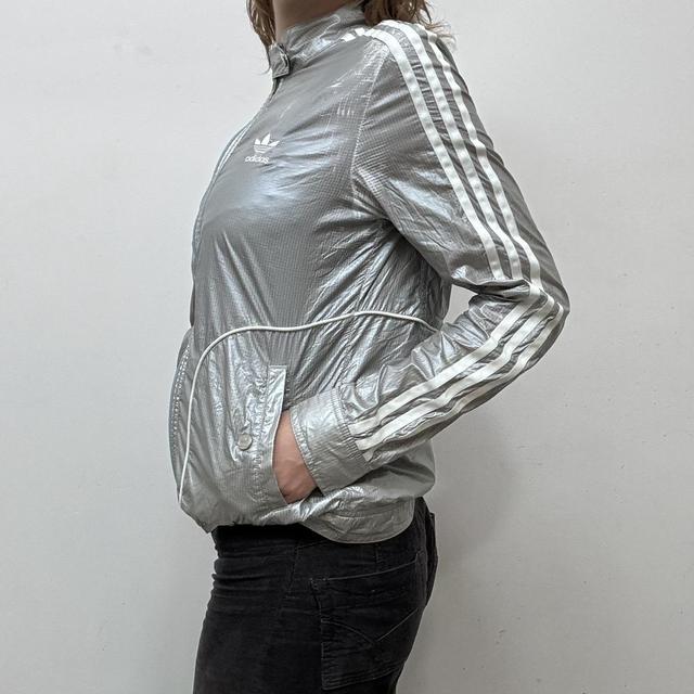 Vintage Adidas chrome jacket