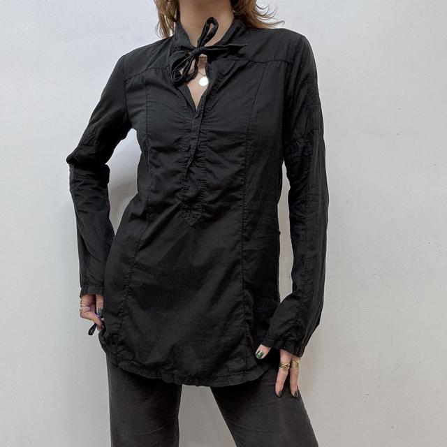Black bow diesel shirt