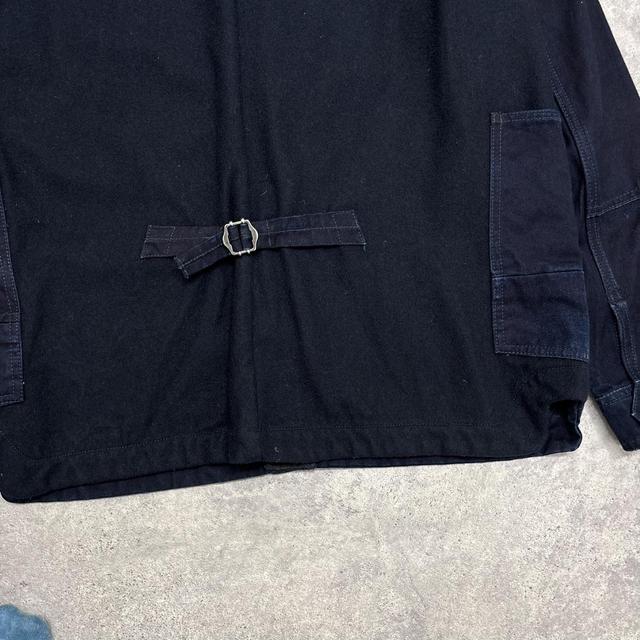 Navy denim chore vintage jacket