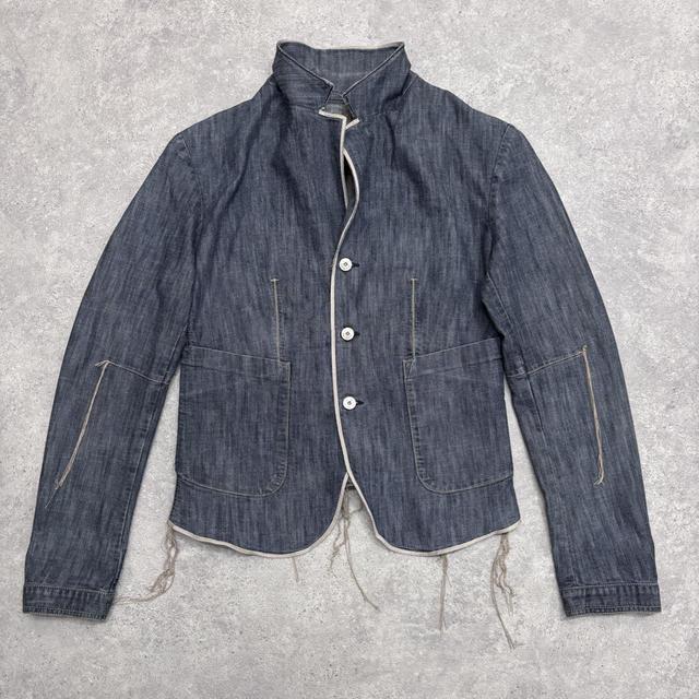 Salvage denim Marithe francois Girbaud fray jacket