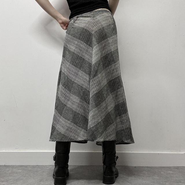 Checked gingham summer skirt