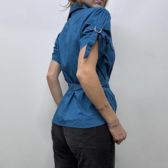 Vintage cargo fitted shirt