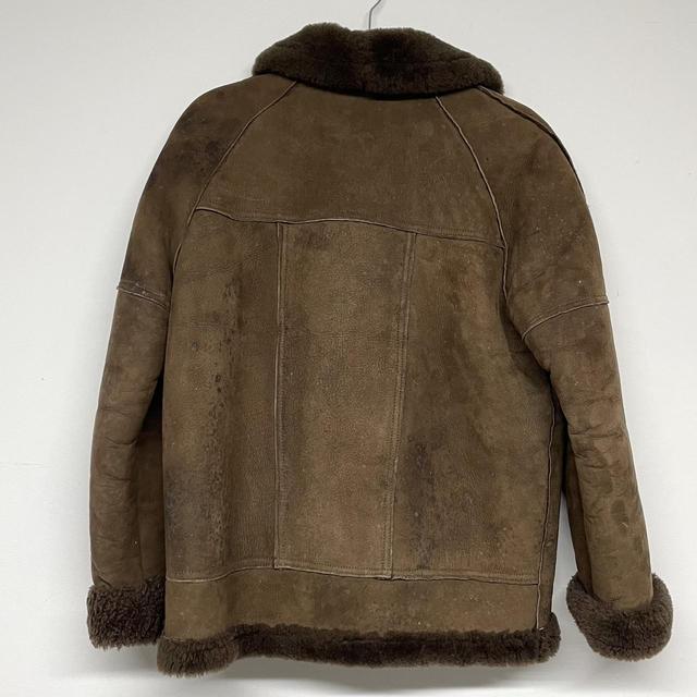 Brown Shearling aviator jacket