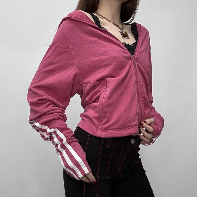 Slouchy batwing adidas hoodie