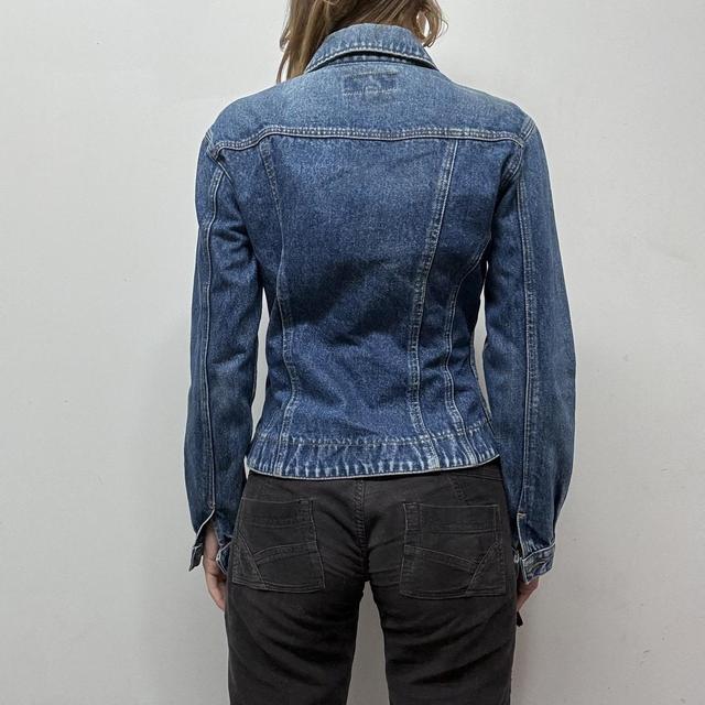 Denim jacket distressed