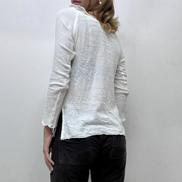 White western embroidered blouse