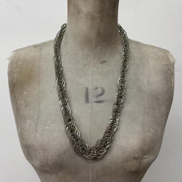 Chunky oversized link chain necklace