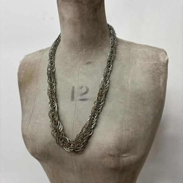 Chunky oversized link chain necklace