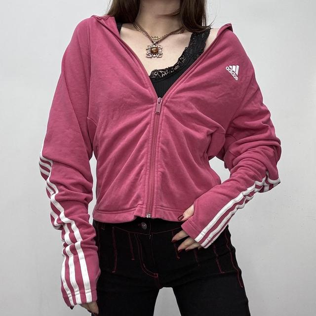 Slouchy batwing adidas hoodie