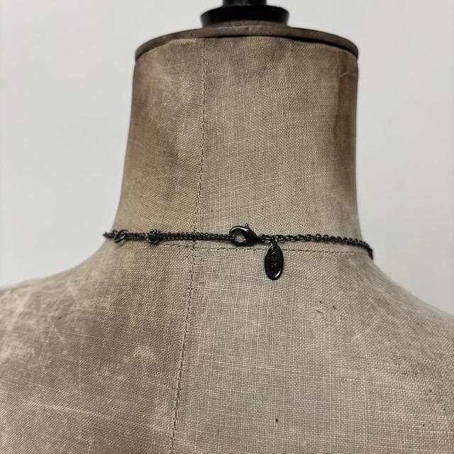 Red gemstone fairy necklace