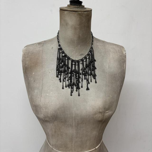 Gothic grunge chain necklace