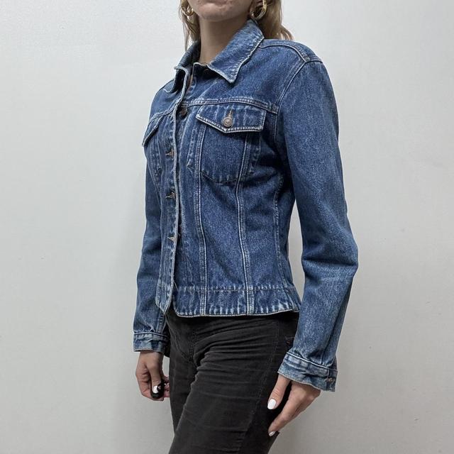 Denim jacket distressed