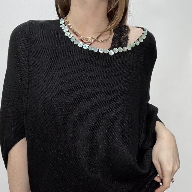 Slouchy oversized knit jumper