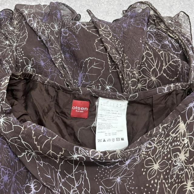 Sheer crinkle silk fairy skirt