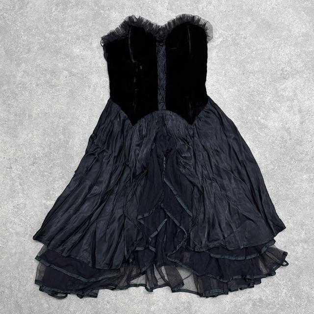 Gothic grunge corset dress
