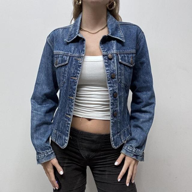 Denim jacket distressed