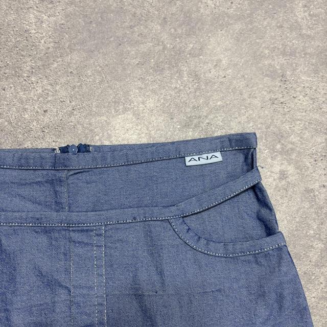 Denim Mini skort