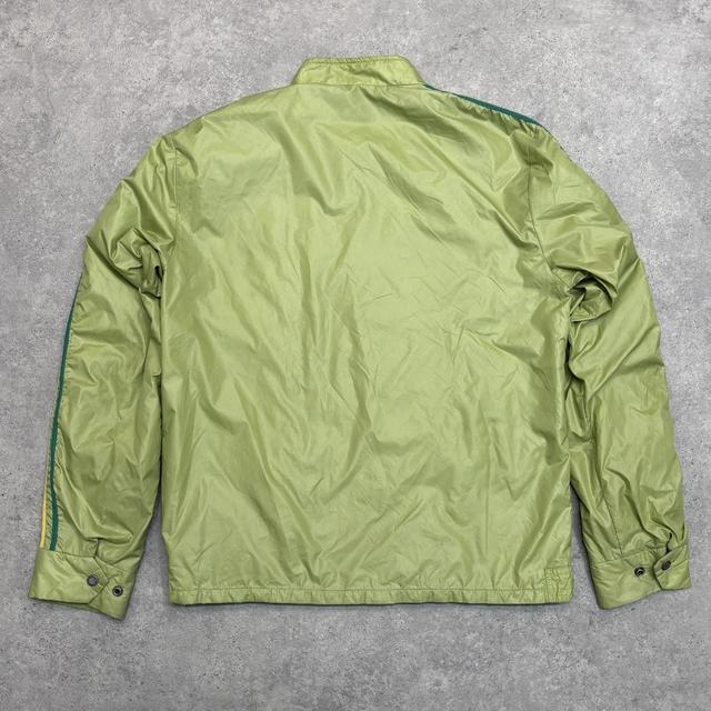 Nylon varsity bomber jacket