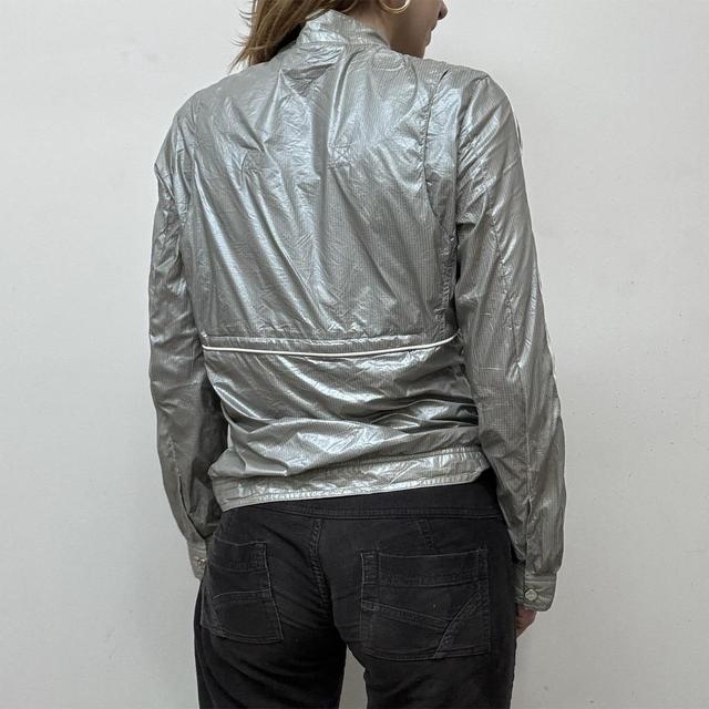 Vintage Adidas chrome jacket