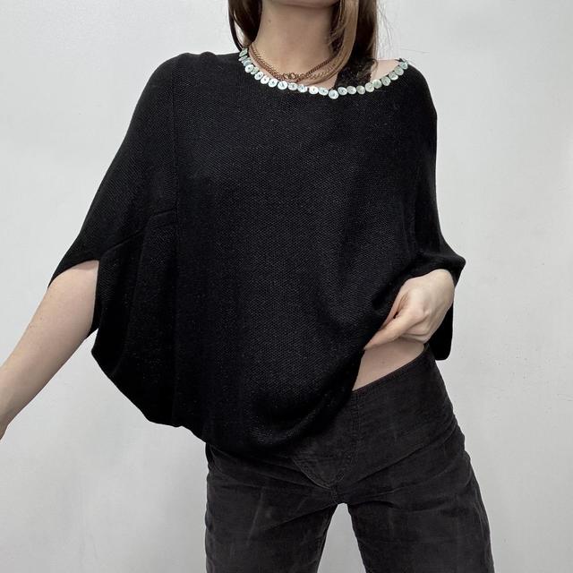 Slouchy oversized knit jumper