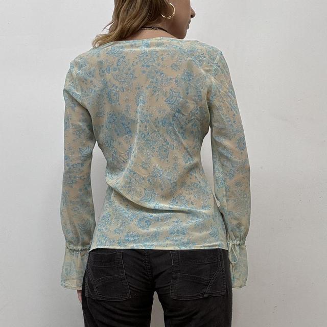 Flared paisley fairy blouse