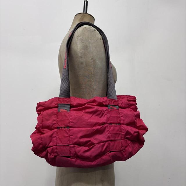 Red puffer miss sixty bag