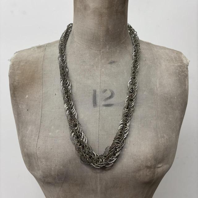 Chunky oversized link chain necklace