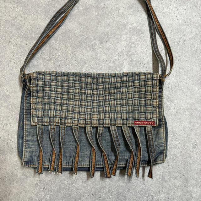 Miss sixty woven denim bag
