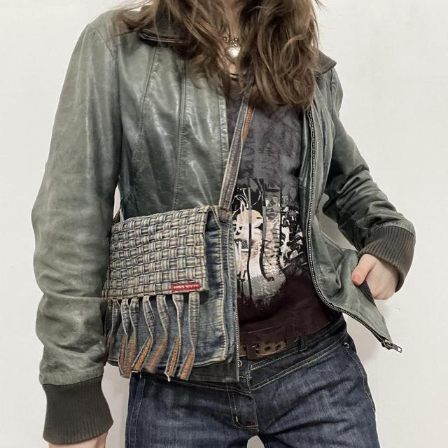 Miss sixty woven denim bag