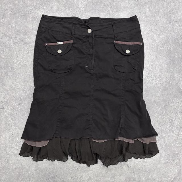 Brown cargo fairy skirt
