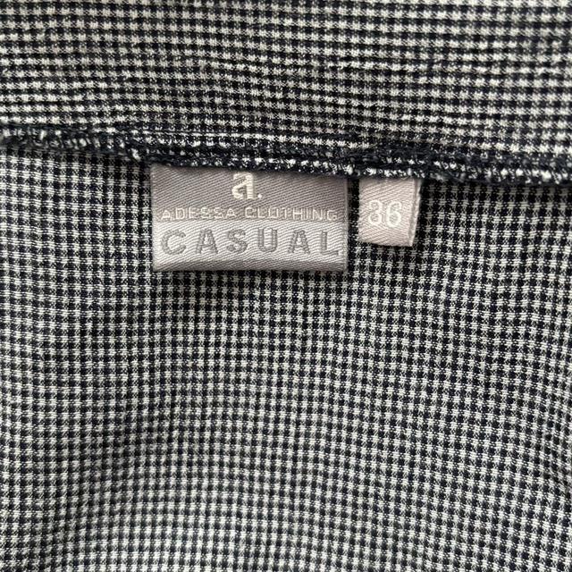 Checked gingham wrap skirt