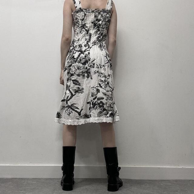 Floral printed summer dress