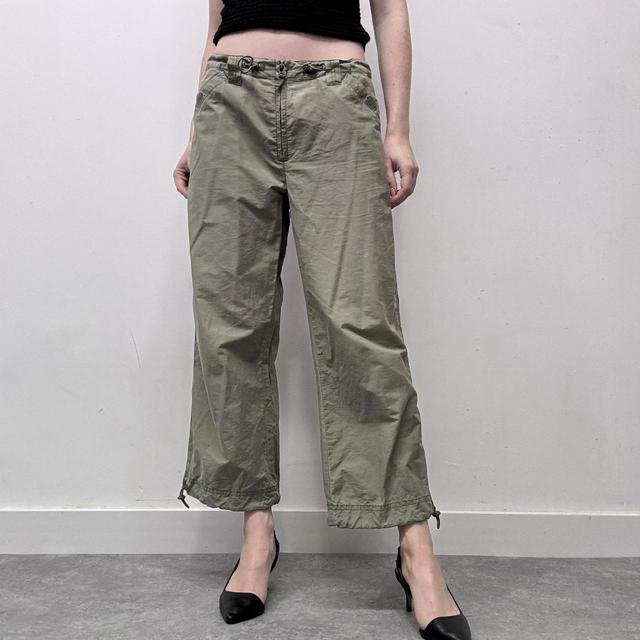 Khaki tech cargo pants
