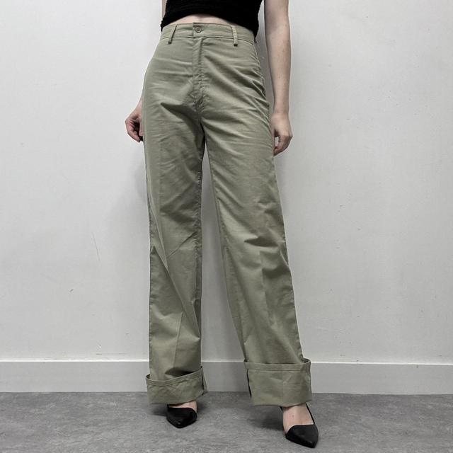 Vintage khaki workwear trousers