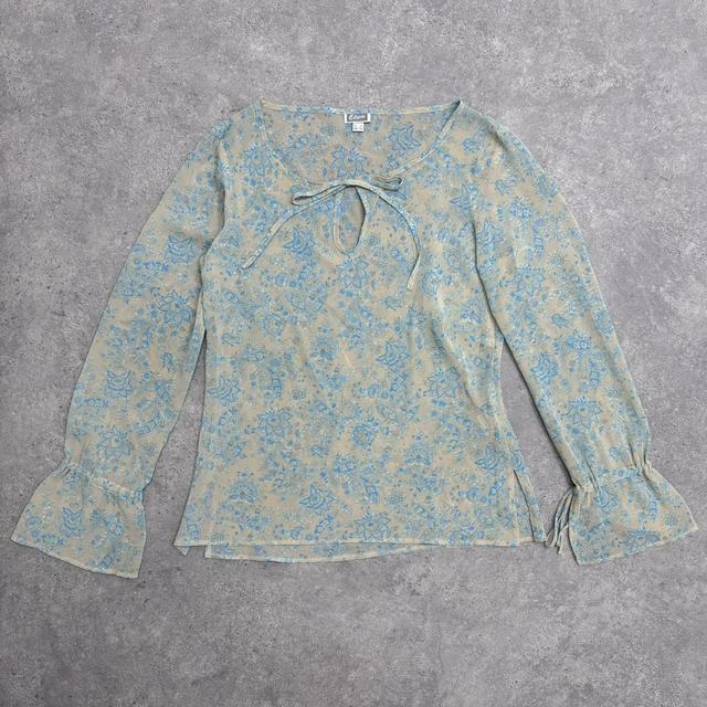Flared paisley fairy blouse