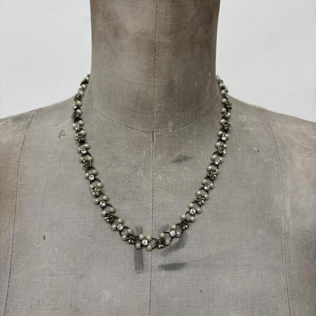 Regency pearl beaded necklace