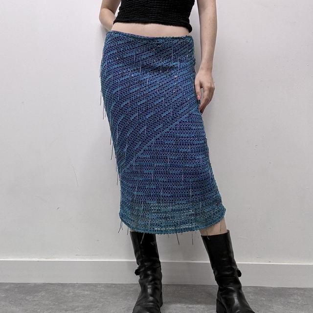 Crochet karen Millen bead skirt